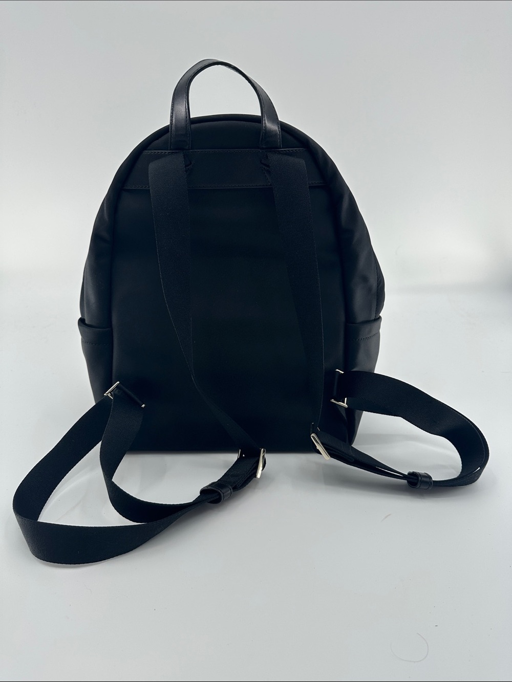 Kate Spade Black Nylon Backpack with Gold Hardware - Picture 2 of 4